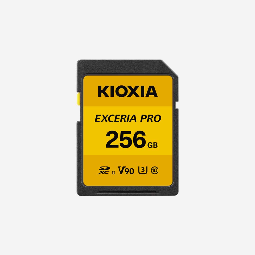KIOXIA Exceria Pro 256GB SD Memory Card | Toshiba