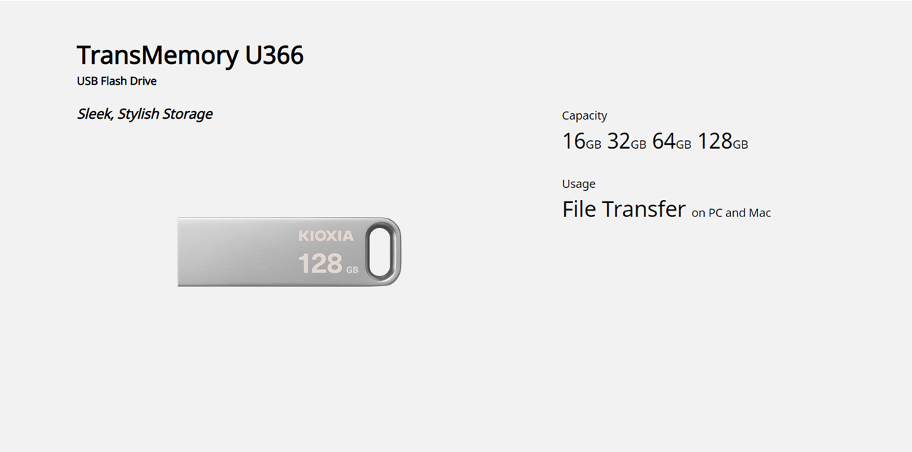 KIOXIA U366 128GB USB